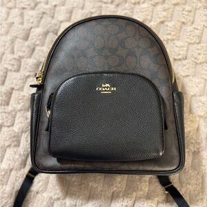 Coach Black and Brown Backpack